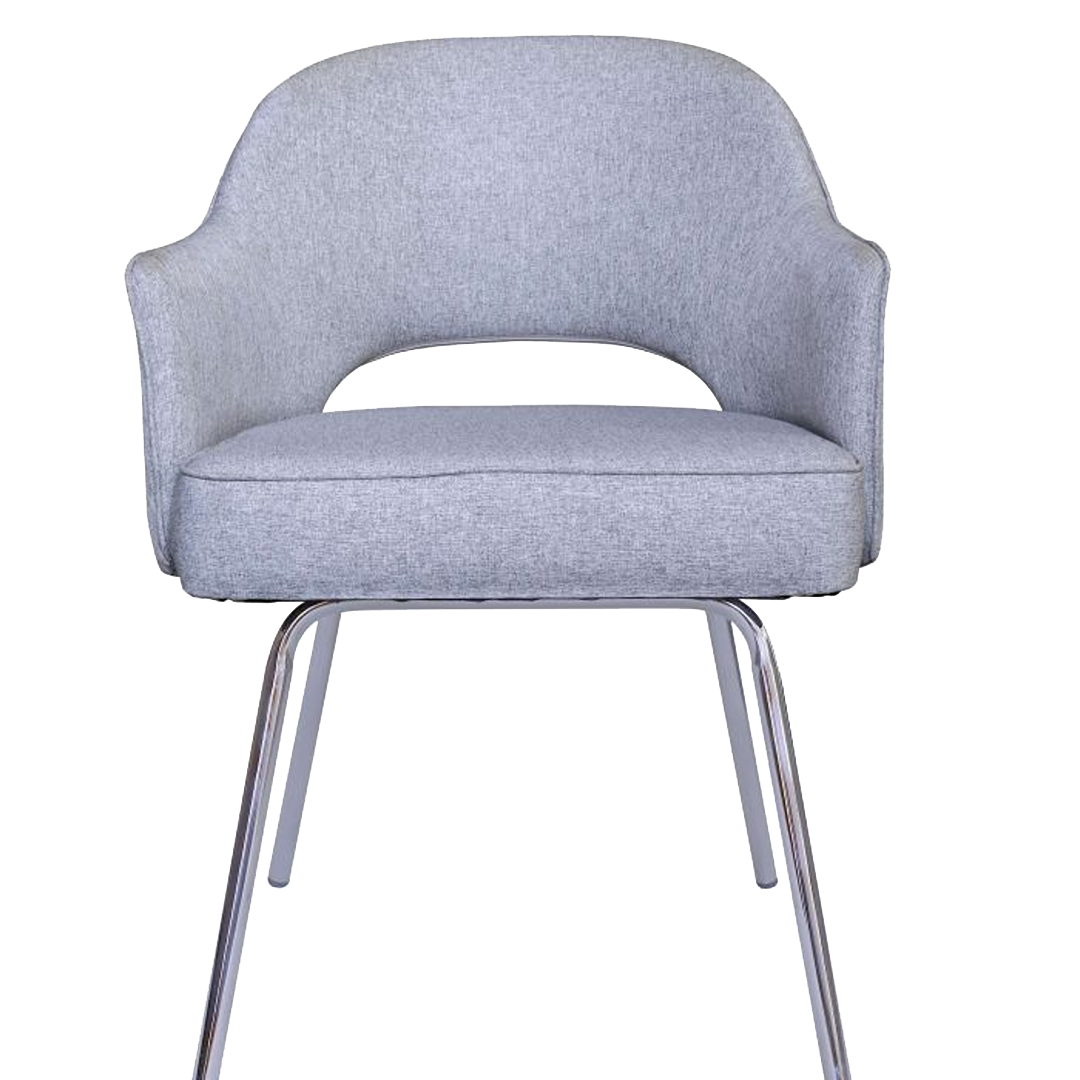 Boss Granite Linen Guest Chair - Image 3