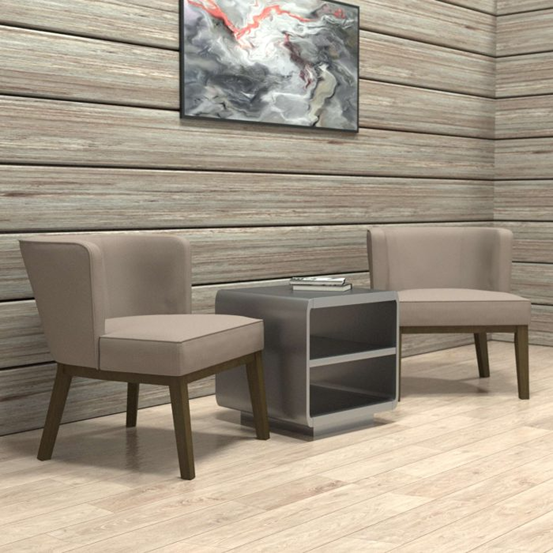 Boss Ava guest, accent or dining chair – Beige - Image 3