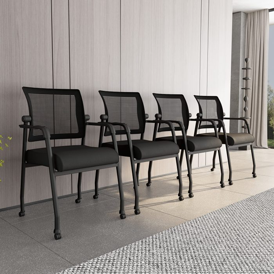 Boss Mesh 4-Legged Guest Chair - Image 4